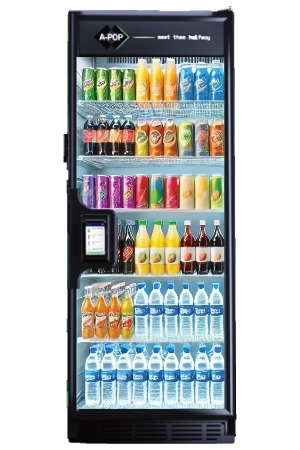 Intuitivo A-POP VR27 CC Smart Cooler Vending Machines for Sale