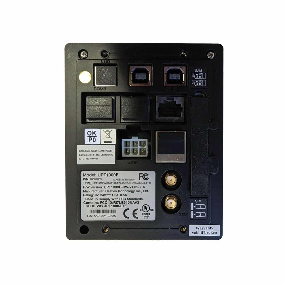 Apriva Castle U1F Cashless Payments Credit Card Reader For Sale - Image 2