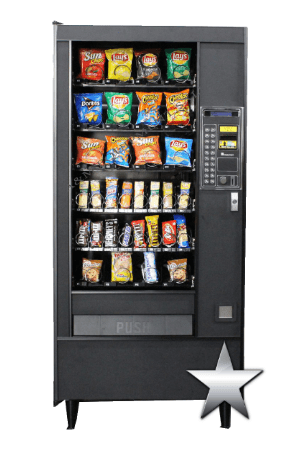Automatic Products 112 Snack Machine – Silver Star For Sale